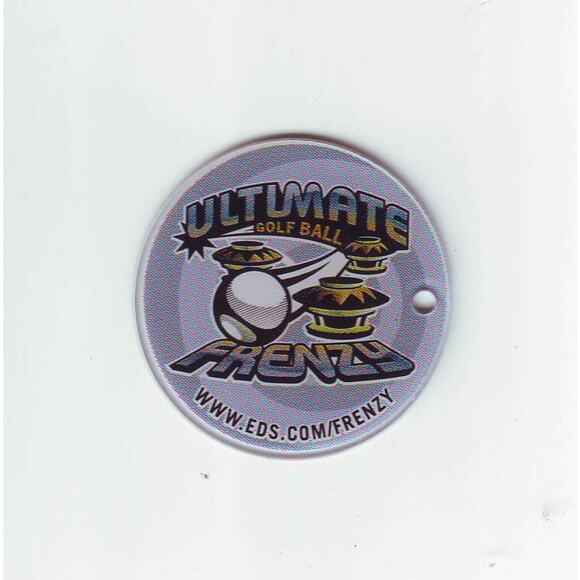 Ultimate Golf Ball Frenzy Orange County Motorcycles Squirrel Pinball Keychain - Picture 1 of 1